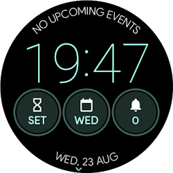 JHW Digital Thin: Watch face