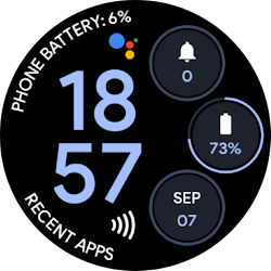 Material Stack: Watch face