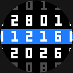 Binary Watch Face