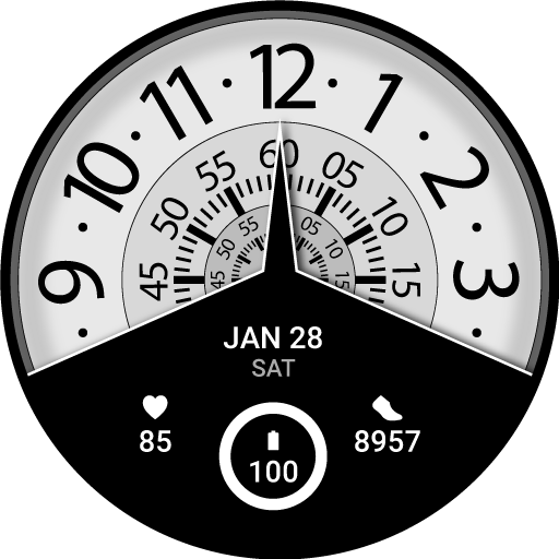 Cobrain 3 Analog Watch Face