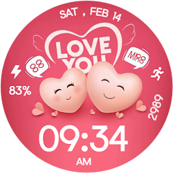Cupid Love Watch Face