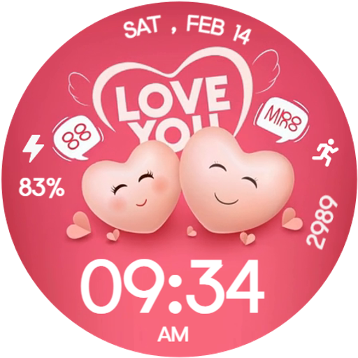 Cupid Love Watch Face