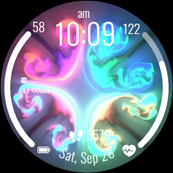Magic Fluids Watch Face