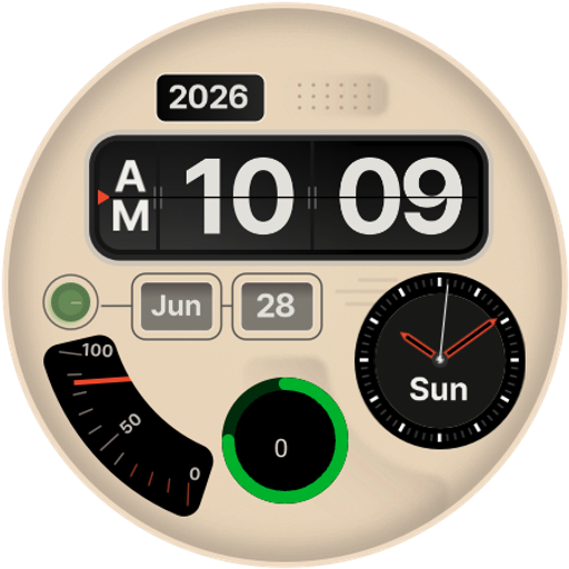 Retro Watch Face
