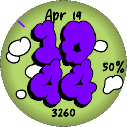 Graffiti Watch Face