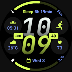 MDS03 Digital Watch Face