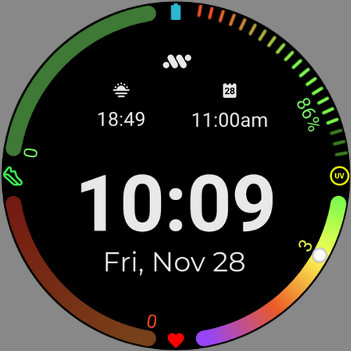 Active Pro Watch face