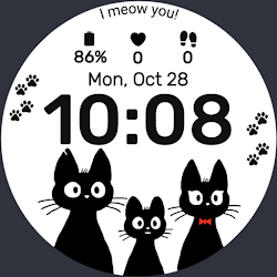 Cat family Watch face