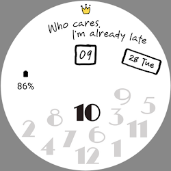 Relax Time Watch face