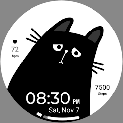 Black Cat Watch face