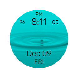 Aqua Watch Face
