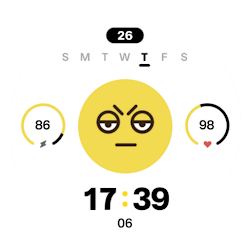 NW129: Digital watch face