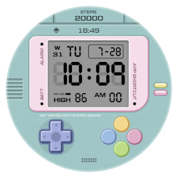 NW137: Digital watch face