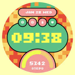 Funky Pixels Watch Face