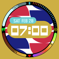 Orbit Pop Watch Face