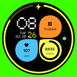 Pebble Grid Watch Face