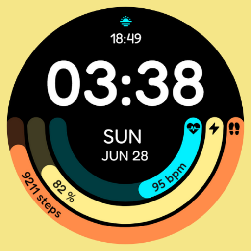 Pulse Track Watch Face