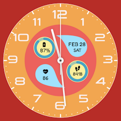 Retro Pulse Watch Face