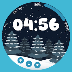 Snowscape Watch Face