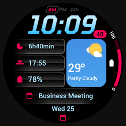 PRADO 92 Weather Watch Face