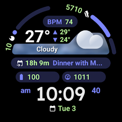 PRADO 96 Weather Watch Face