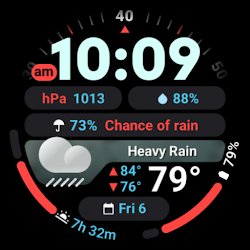PRADO 97 Weather Watch Face