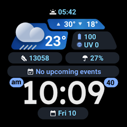 PRADO 98 Weather Watch Face