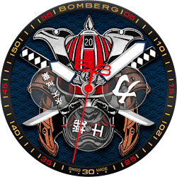Bomberg Samurai Watch Face