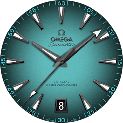 Omega Seamaster Watch Face