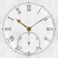Old Style Watch Face