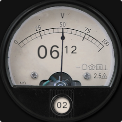 Voltmeter Watch Face