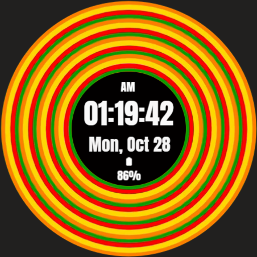 Stress Relief Watch Face