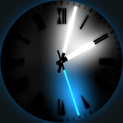 Dark Metal Saber Watch Face