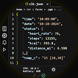 Programmer Watch Face