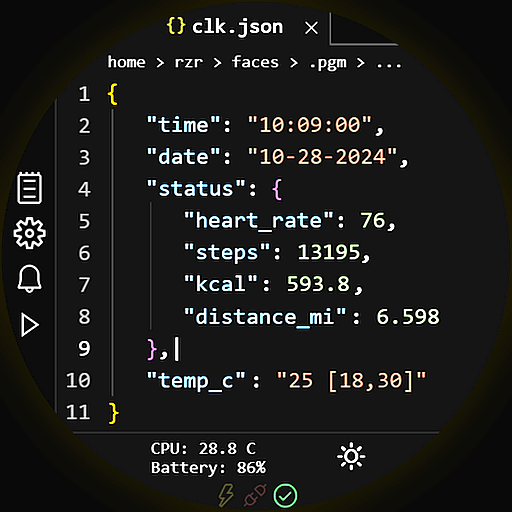 Programmer Watch Face