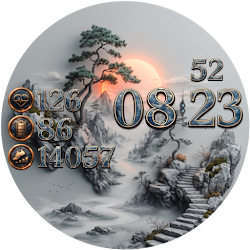 Landscape mountain Watch Face