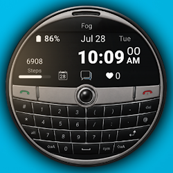 A126 circle phone watch face