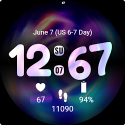 SHL Six Seven Watch Face