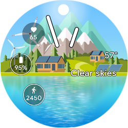 Apollo Earth Watch Face