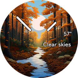 Autumn Forest Watch Face