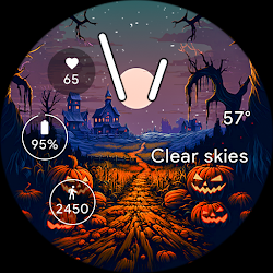 Horizon Halloween Watch Face