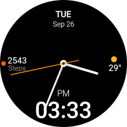 Minimal Hybrid Pro Watch Face
