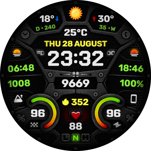 Inferno Watch Face