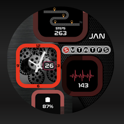 Square Sync Watch Face SAM- 39