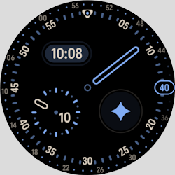 Pixel 4's Rush Hour Watch Face
