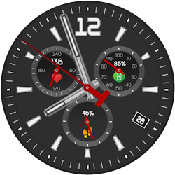 Sport Chronograph Watch Face