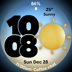 Bold Weather - Watch face