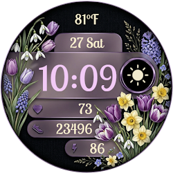 Fairy Tale Flora Watchface