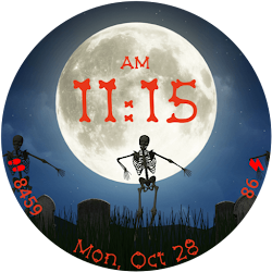 Halloween Watchface: Skeletons