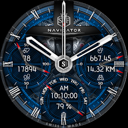 SWF Navigator Digital Watch Fa